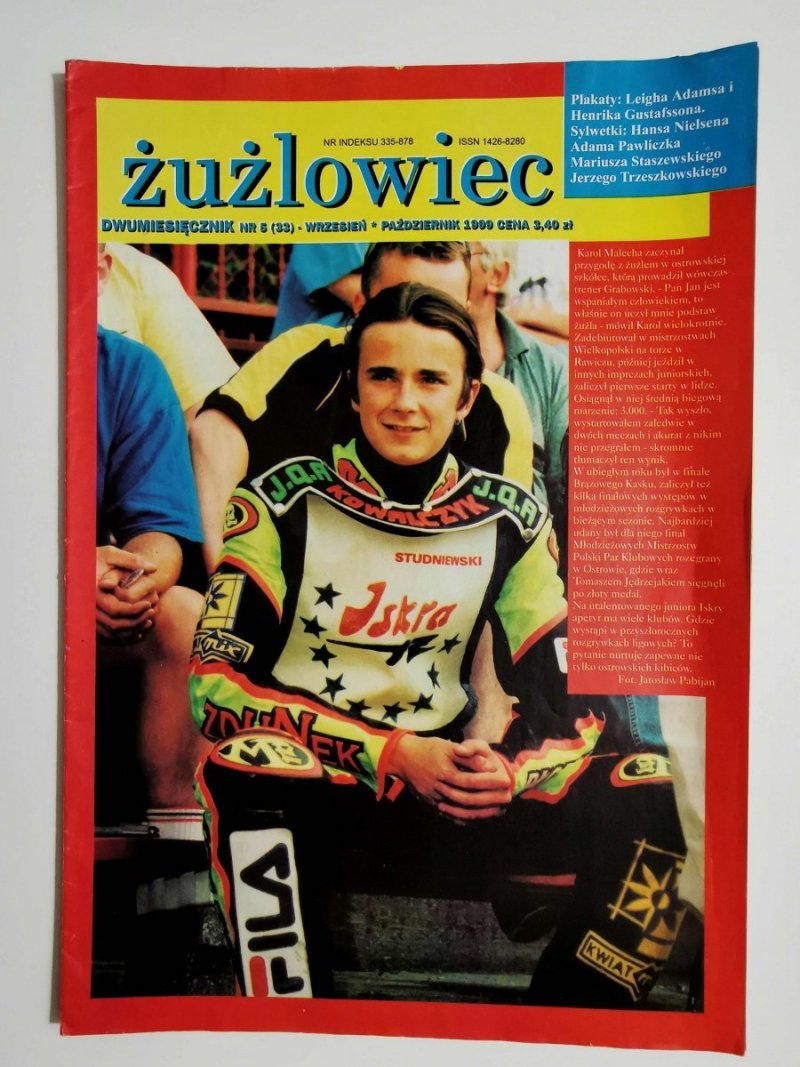 ŻUŻLOWIEC NR 5 1999 BEZ PLAKATU