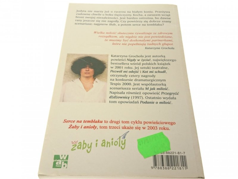 SERCE NA TEMBLAKU - Katarzyna Grochola 2002
