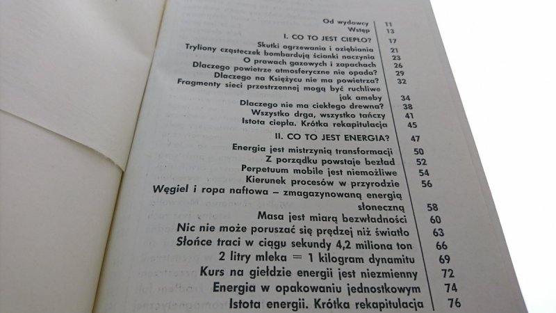 FIZYKA POPULARNA. ZARYS - Friedrich Katscher 1976