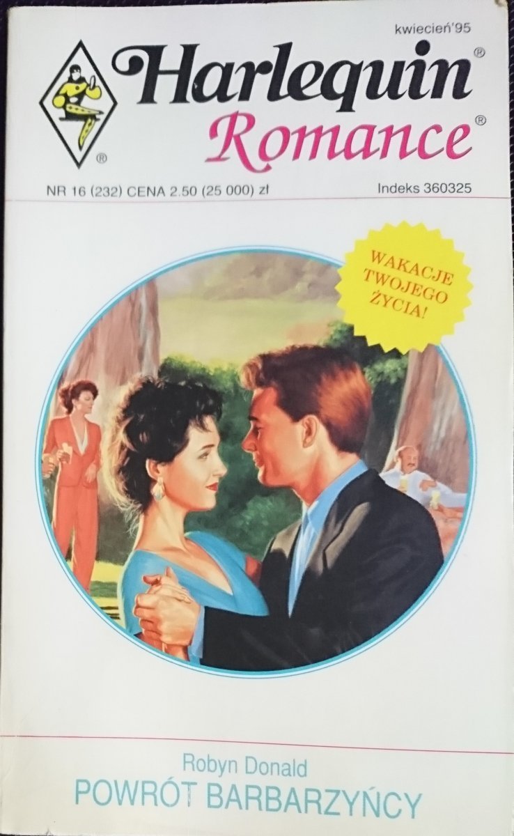 POWRÓT BARBARZYŃCY - Robyn Donald 1995