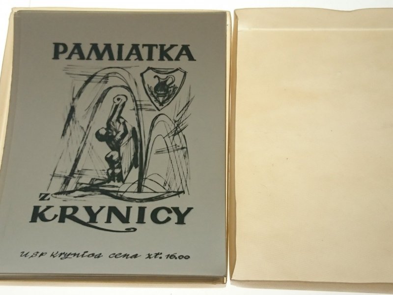 PAMIĄTKA Z KRYNICY. 32 MINI WIDOKÓWKI W PUDEŁKU
