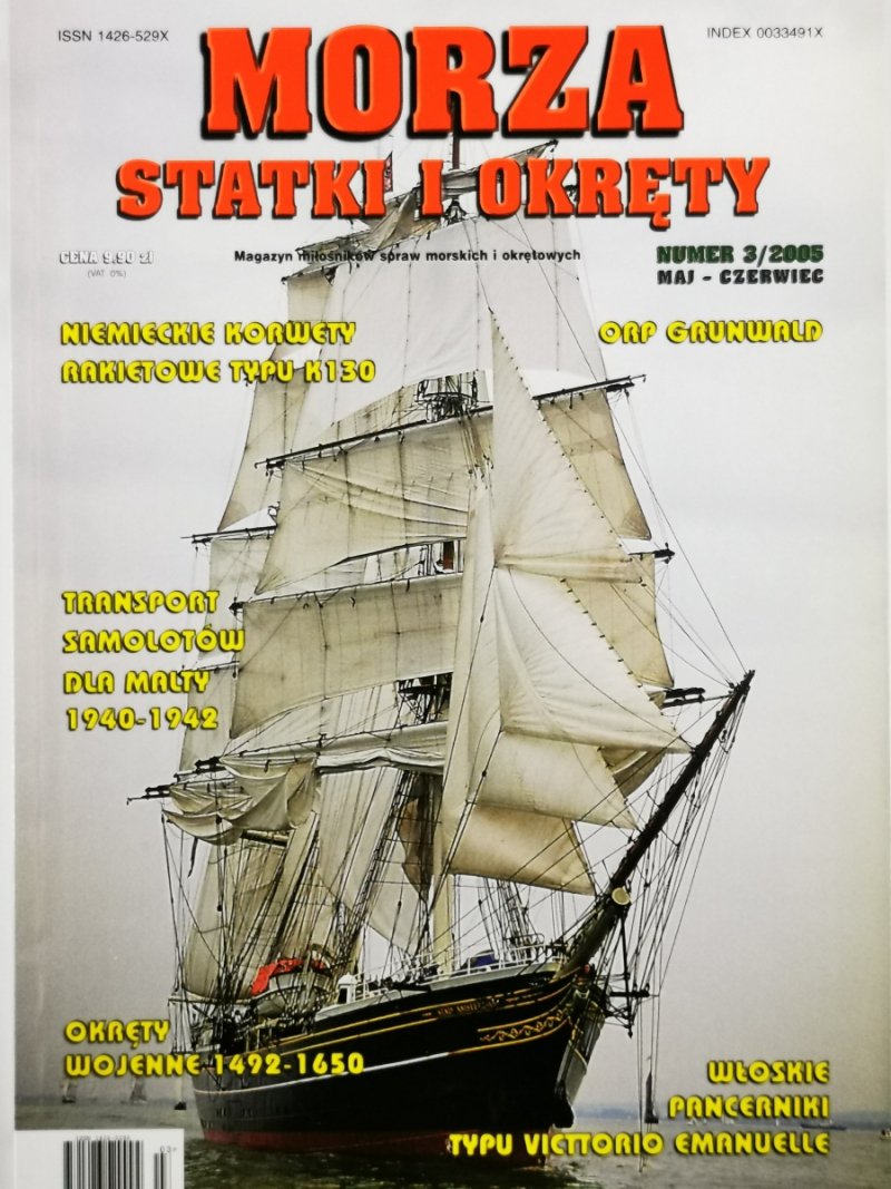MORZA STATKI I OKRĘTY NUMER 3/2005  