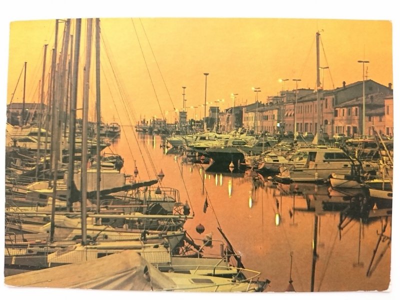 PESARO. IL PORTO – NOTTURNO LE PORT LA NUIT