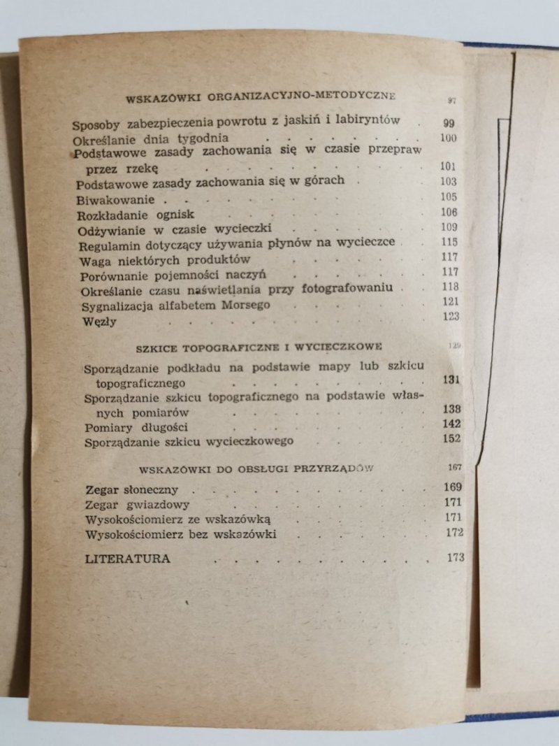 PORADNIK MŁODEGO TURYSTY - S. Kutzner 1954