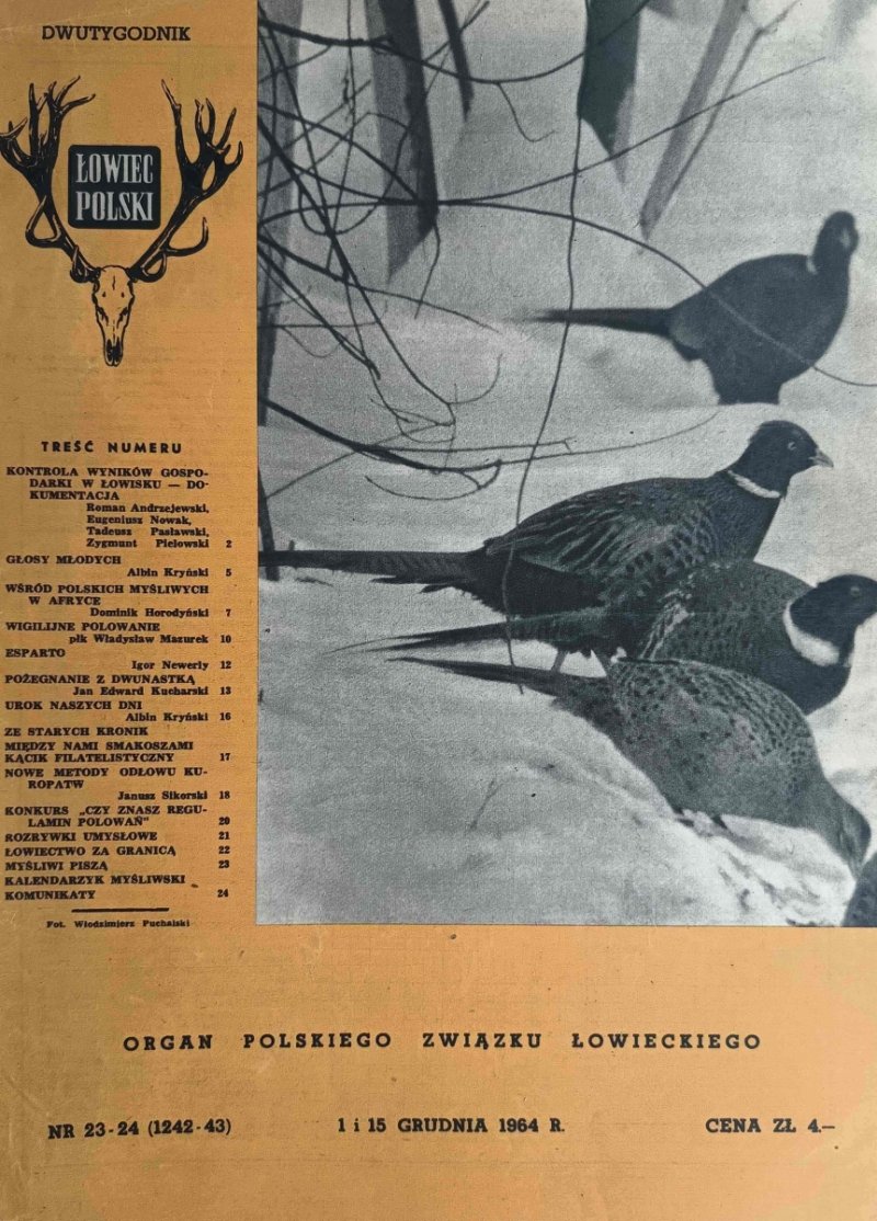 ŁOWIEC POLSKI NR 23-24/1964