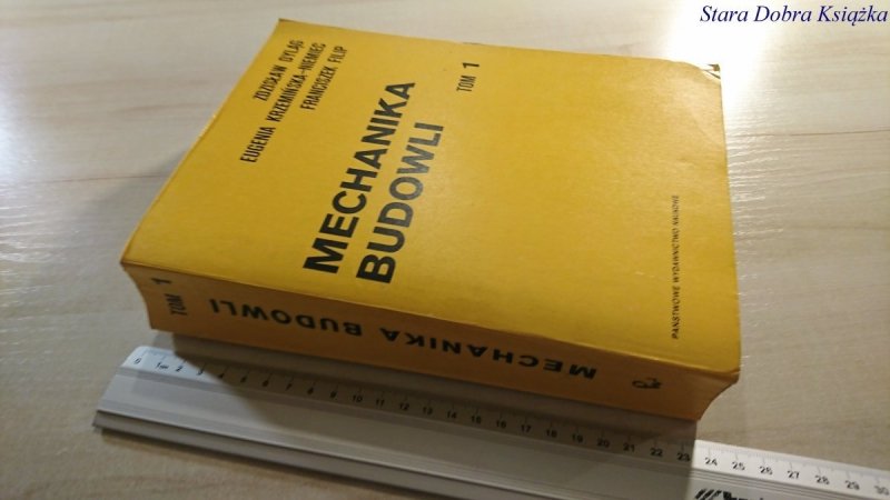 MECHANIKA BUDOWLI TOM 1 - Zdzisław Dyląg 1980