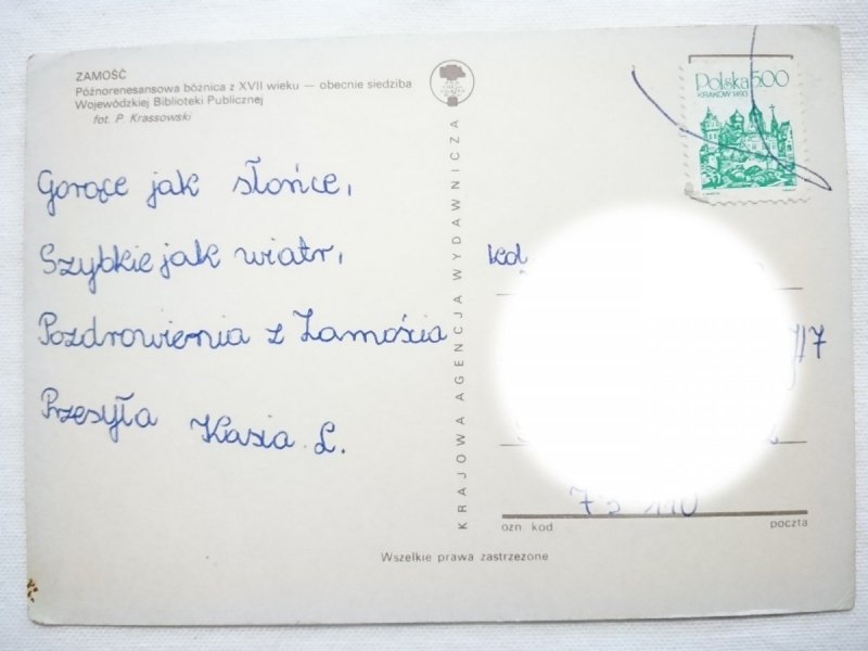 ZAMOŚĆ. PÓŹNORENESANSOWA BOŹNICA Z XVII WIEKU FOT. P. KRASSOWSKI