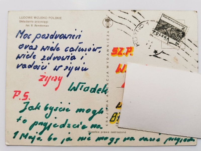 LUDOWE WOJSKO POLSKIE. SKŁADANIE PRZYSIĘGI FOT. SYNDOMAN