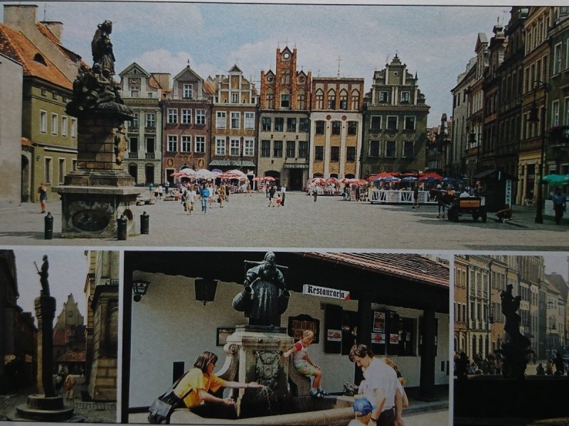 POZNAŃ. STARY RYNEK. PRĘGIERZ FOT. Z. STASZYSZYN