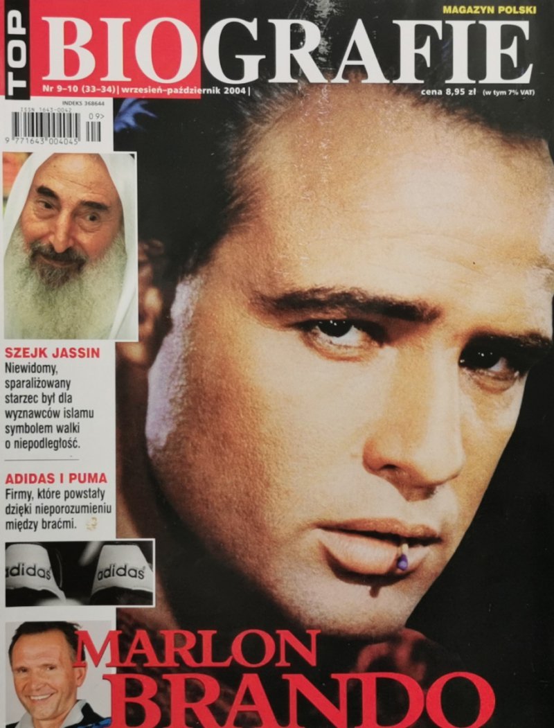 TOM BIOGRAFIE NR. 9-10/2004. MARLON BRANDO