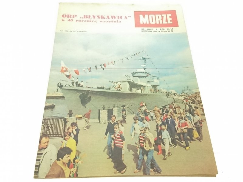 MORZE NR 9 (643) ROK XL/LX WRZESIEŃ 1984