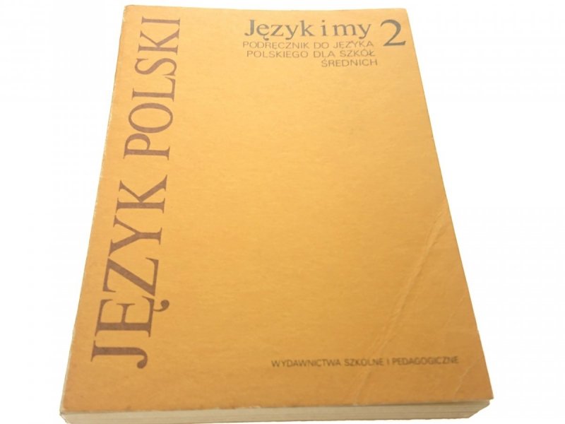JĘZYK I MY 2 PODRĘCZNIK - Danuta Buttler (1988)