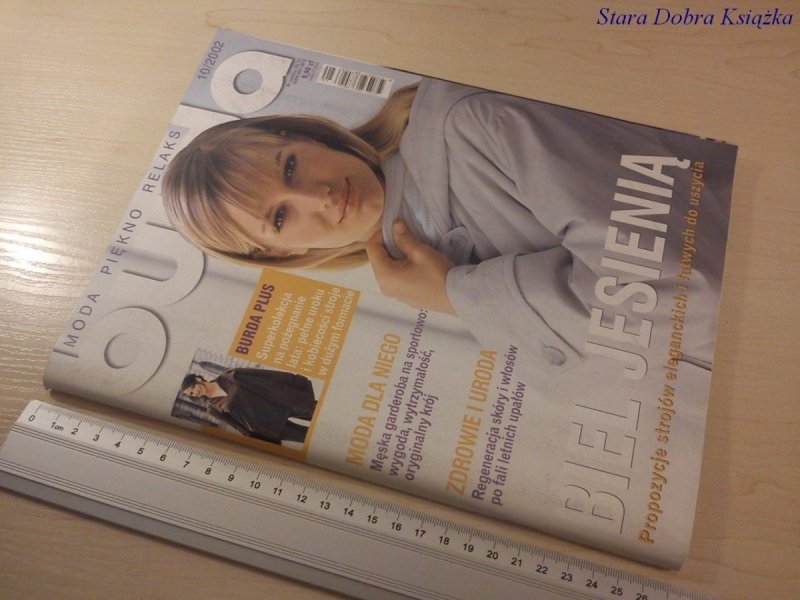 BURDA 10/2002 BIEL JESIENIĄ