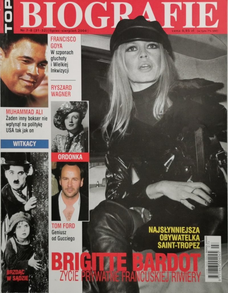 TOM BIOGRAFIE NR. 7-8/2004. BRIGITTE BARDOT