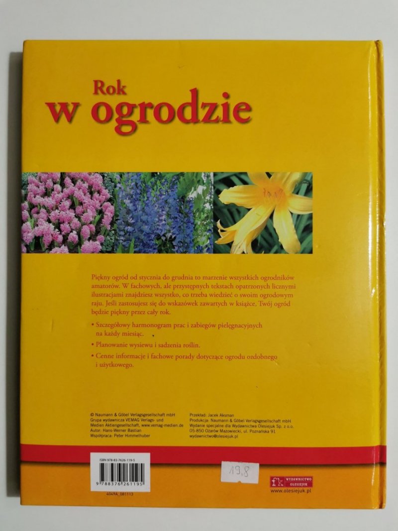 ROK W OGRODZIE. WSZYSTKIE WAŻNE PRACE OD STYCZNIA DO GRUDNIA 