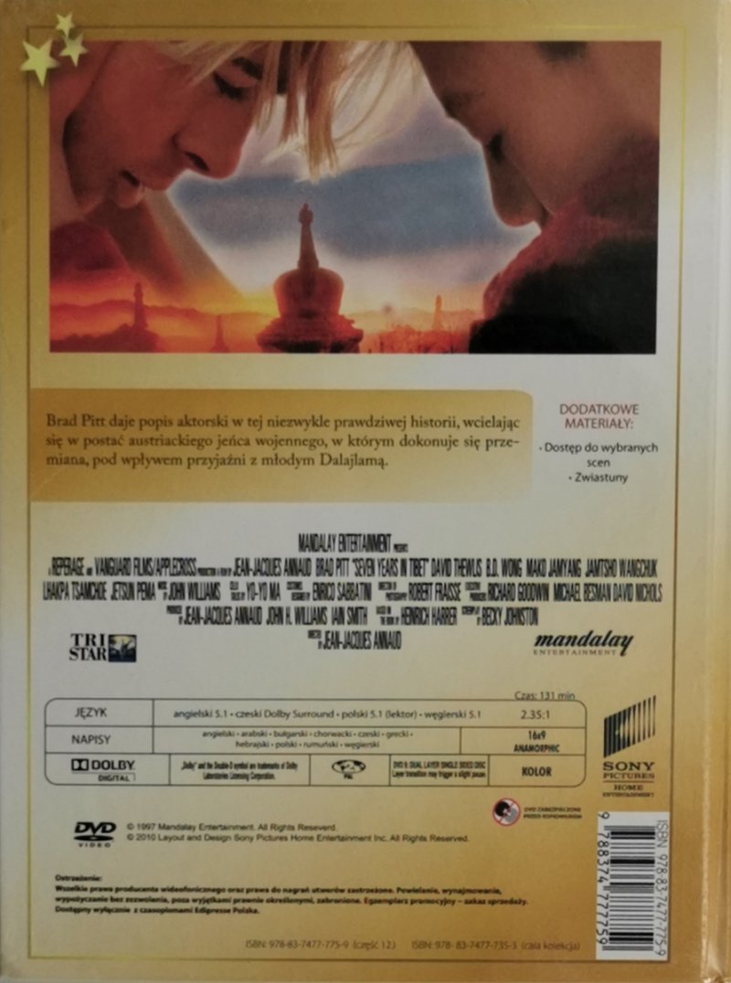 DVD. SIEDEM LAT W TYBECIE