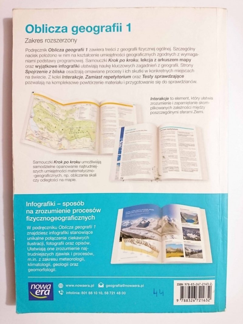 OBLICZA GEOGRAFII 1 PODRĘCZNIK ZAKRES ROZSZERZONY 2015