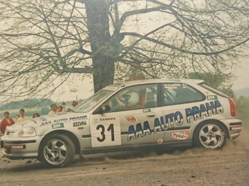 RAJD WRC 2005 ZDJĘCIE NUMER #060 HONDA CIVIC