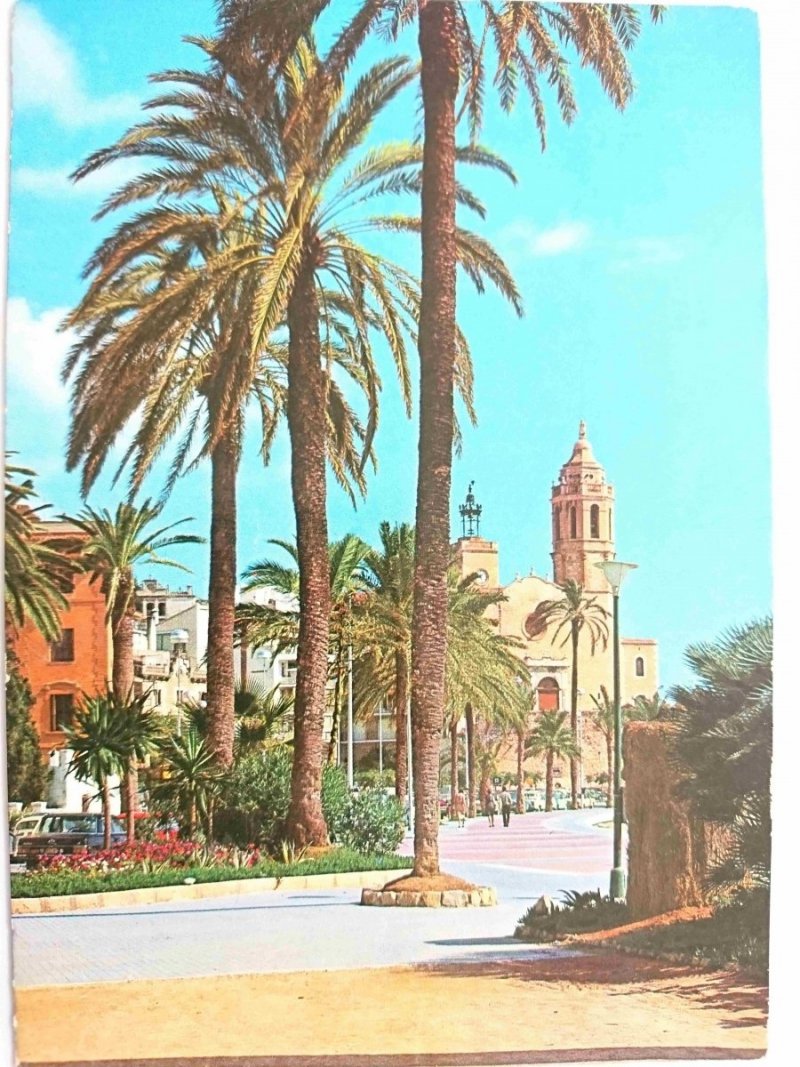 COSTA DORADA. SITGES. PASEO DE LA RIBERA