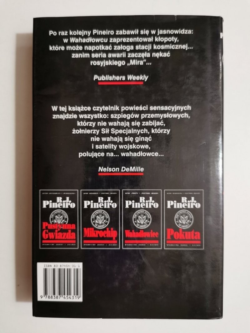 WAHADŁOWIEC - R. J. Pinero 1999