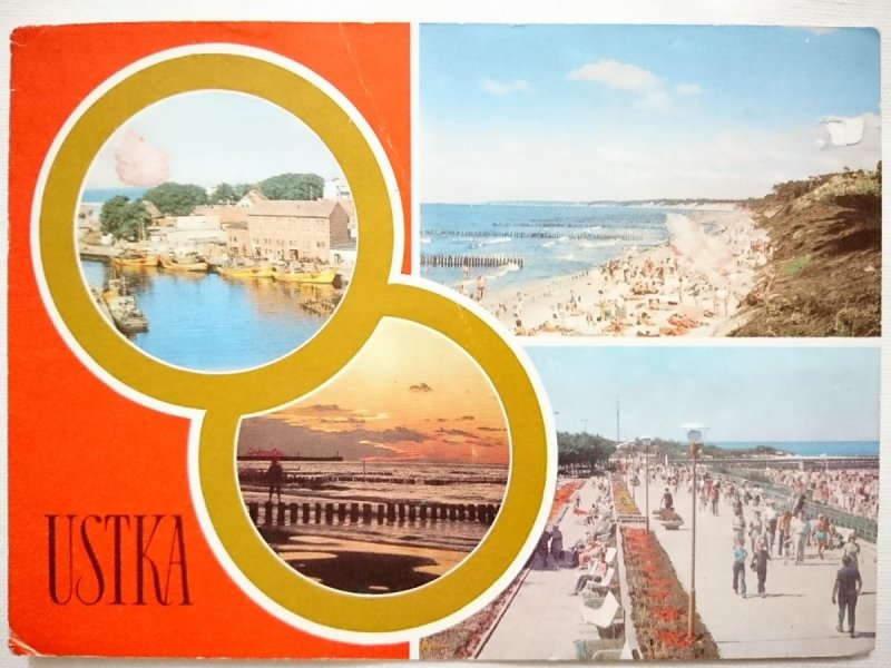 USTKA. PORT RYBACKI I ZNANE KĄPIELISKO NAD BAŁTYKIEM FOT. ARASZKIEWICZ, KARCZEWSKI