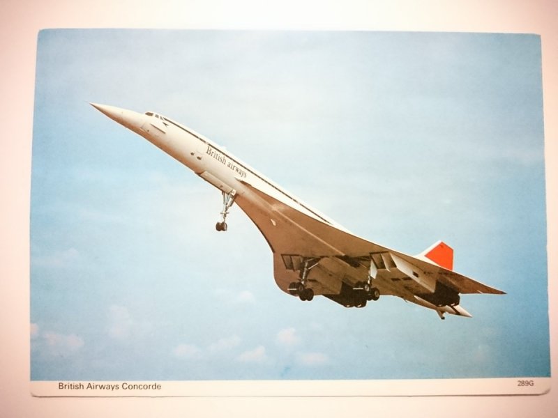 BRITISH AIRWAYS CONCORDE 289G 