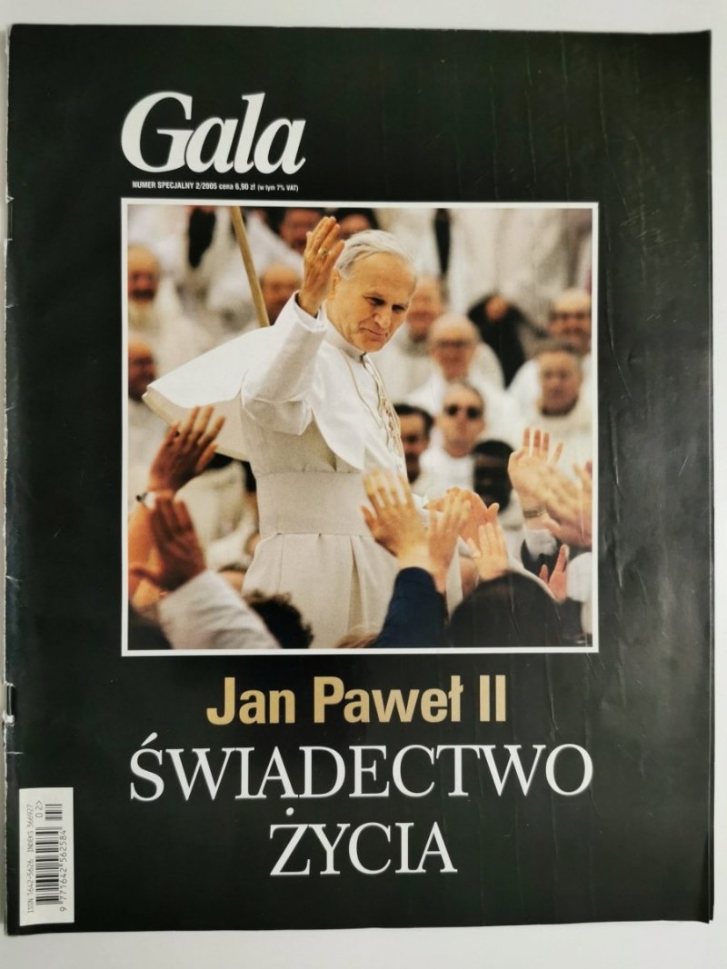 GALA NUMER SPECJALNY 2/2005 JAN PAWEŁ II ŚWIADECTWO ŻYCIA 