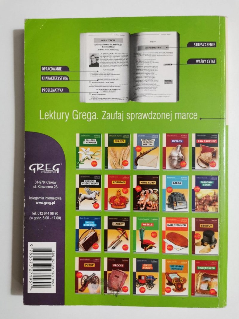 PRZEDWIOŚNIE. LEKTURA Z OPRACOWANIEM - Stefan Żeromski 2009