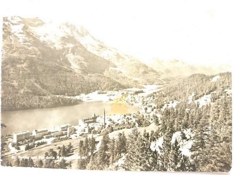 ST. MORITZ MIT PIZ DELLA MARGNA