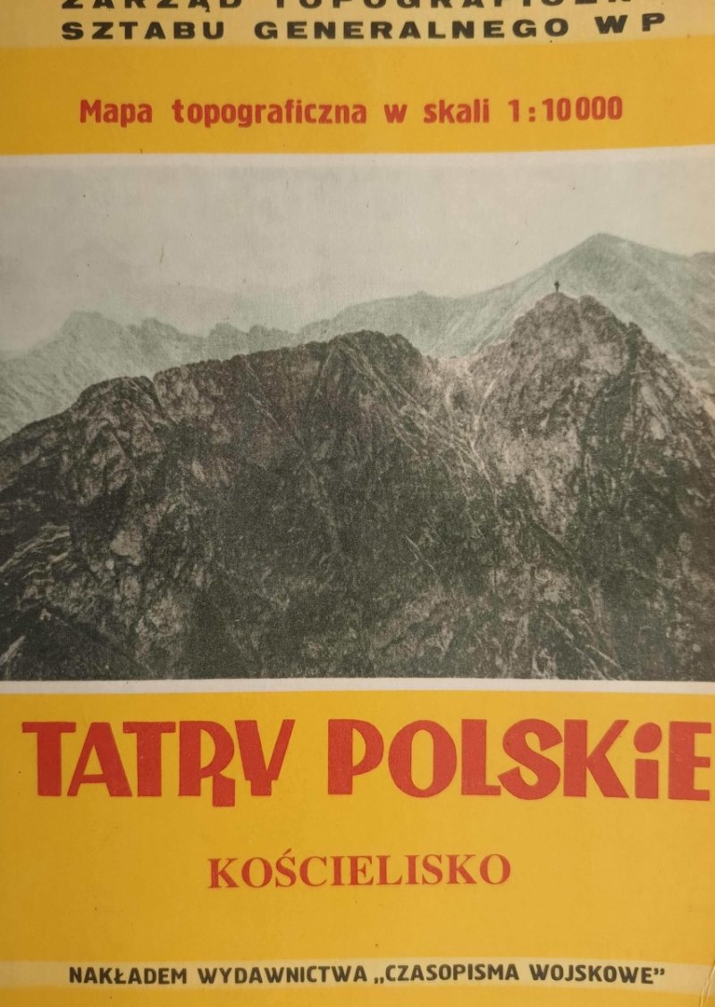 TATRY POLSKIE KOŚCIELISKO 1:10 000