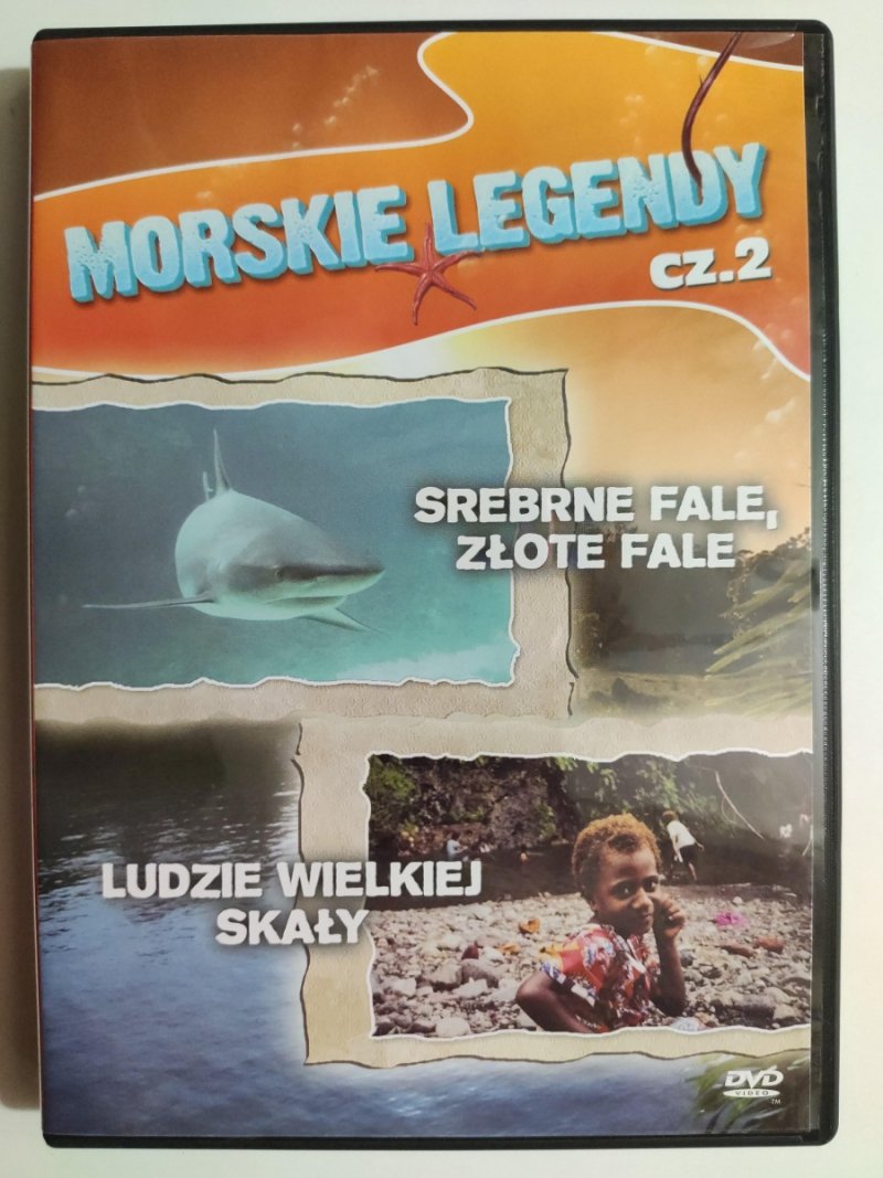 DVD. MORSKIE LEGENDY CZ.2 SREBRNE FALE, ZŁOTE FALE, LUDZIE WIELKIEJ SKAŁY