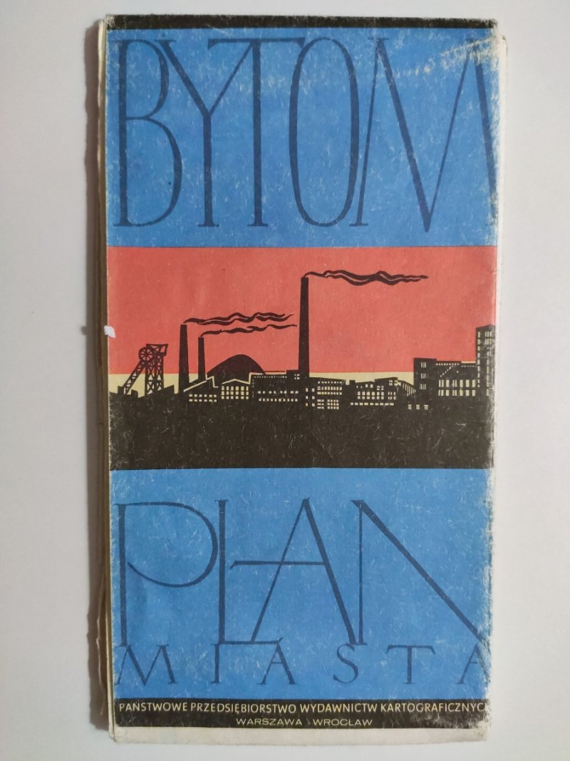 BYTOM PLAN MIASTA 1984