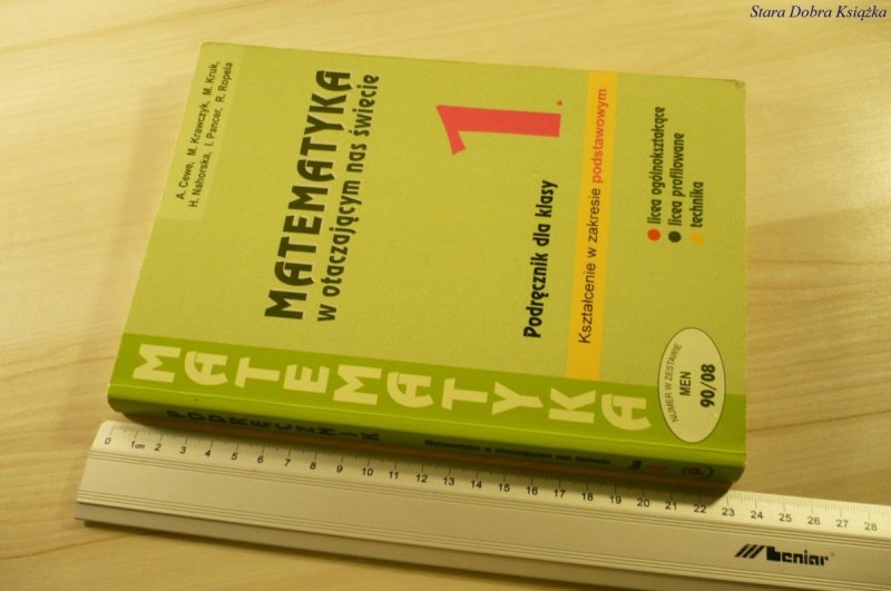 MATEMATYKA. PODRĘCZNIK DLA KLASY 1 - Cewe (2010)