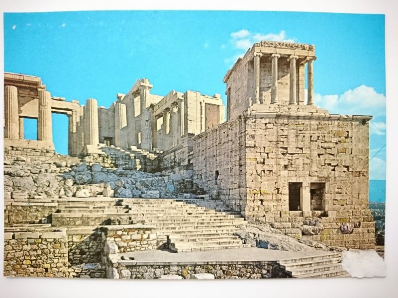 ATHENS. THE PROPYLAE OF THE ACROPOLIS