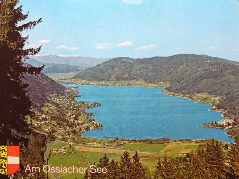 BLICK VOM OSWALDIBERG AUF DEN OSSIACHER SEE MIT