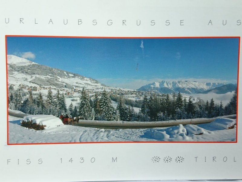 URLAUBSGRUSSE AUS FISS 1430 M. TIROL