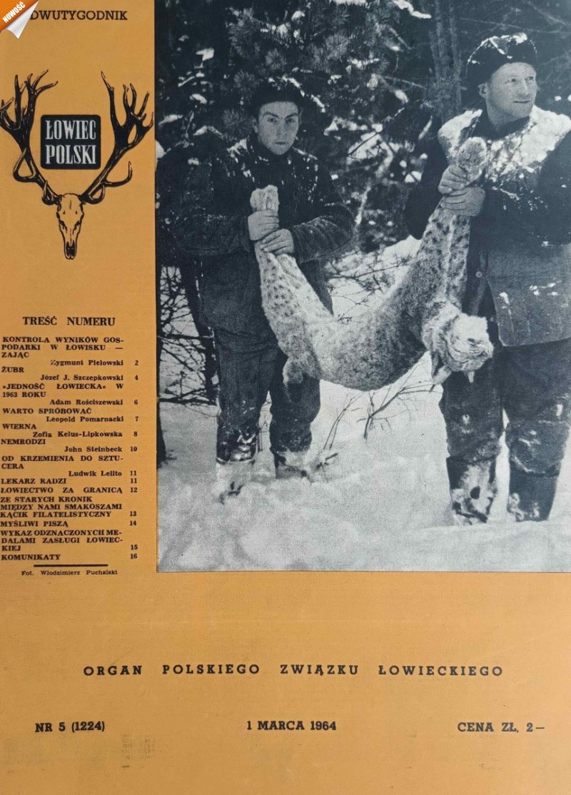 ŁOWIEC POLSKI NR 5/1964
