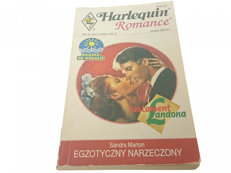 EGZOTYCZNY NARZECZONY - Sandra Marton 1997