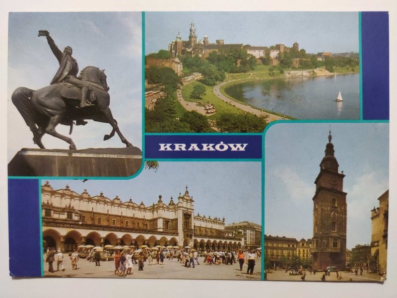 KRAKÓW. POMNIK TADEUSZA KOŚCIUSZKI