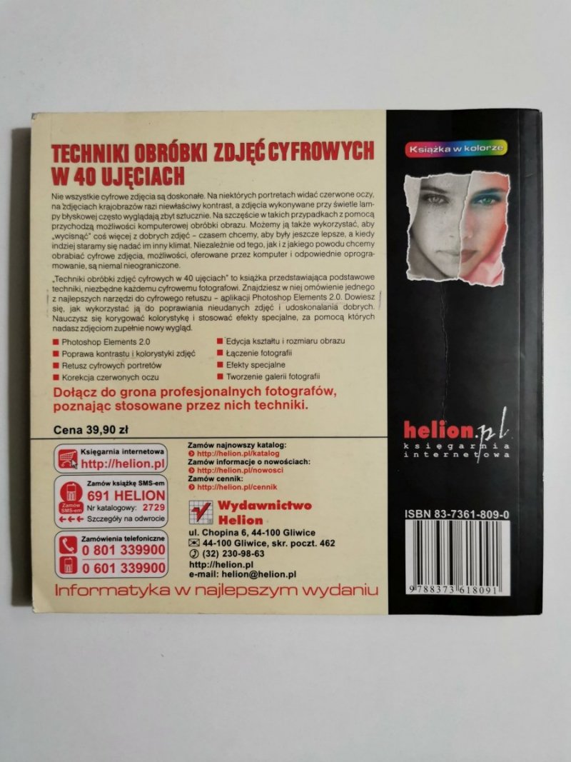 TECHNIKI OBRÓBKI ZDJĘĆ CYFROWYCH W 40 UJĘCIACH - Zack Lee 
