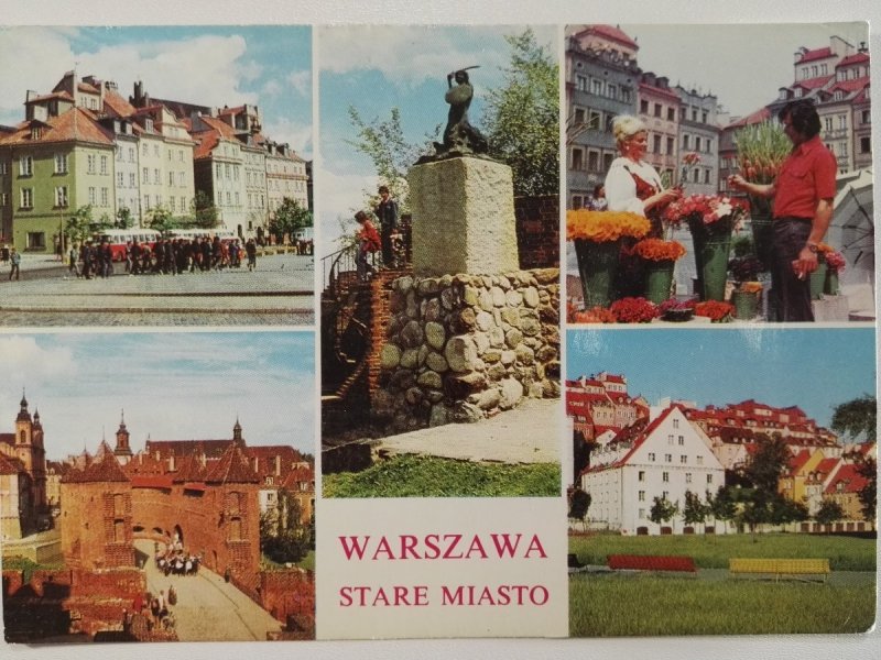 WARSZAWA. PIĘĆ UJĘĆ FOT. CHOJNACKI I INNI