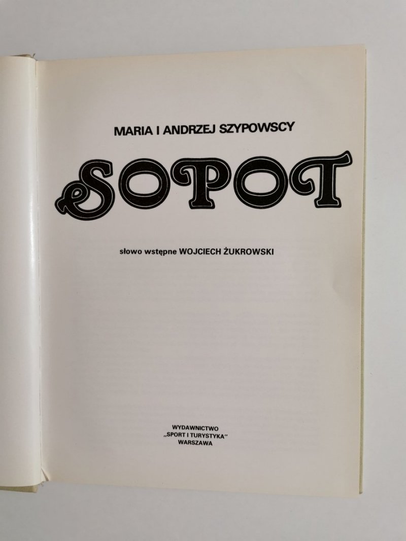 SOPOT - Maria i Andrzej Szypowscy 1984