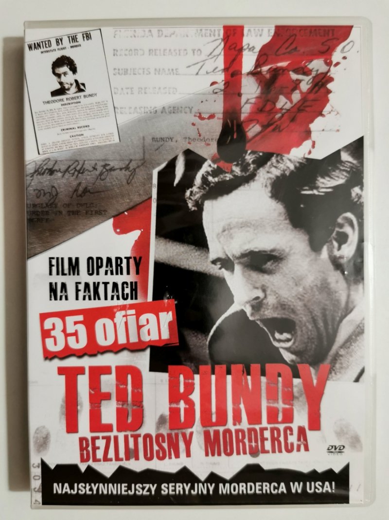 DVD. TED BUNDY BEZLITOSNY MORDERCA