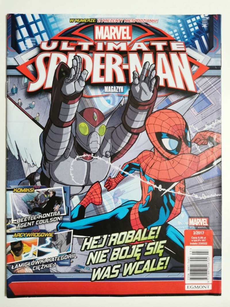MARVEL ULTIMATE SPIDER-MAN MAGAZYN NR 3/2017 BEZ DODATKÓW