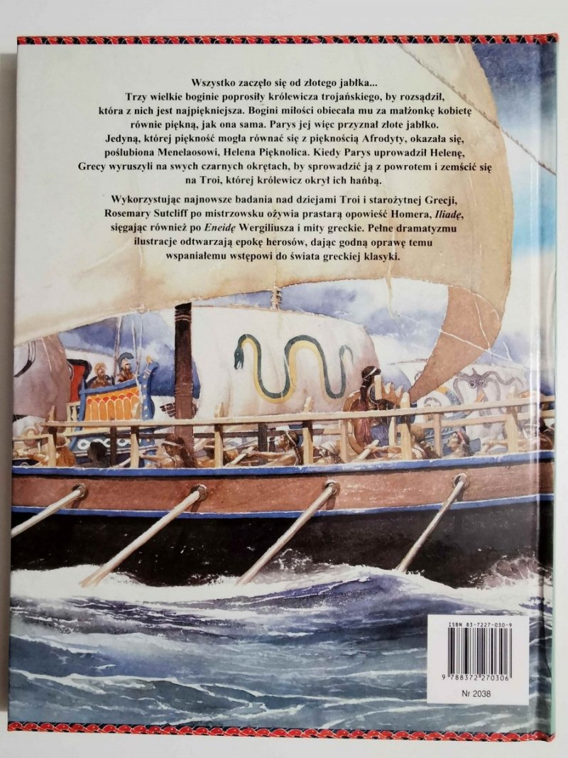 CZARNE OKRĘTY POD TROJĄ - Rosemary Sutcliff 1998