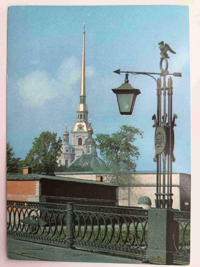 LENINGRAD WIDOK NA TWIERDZĘ PIOTRA I PAWŁA