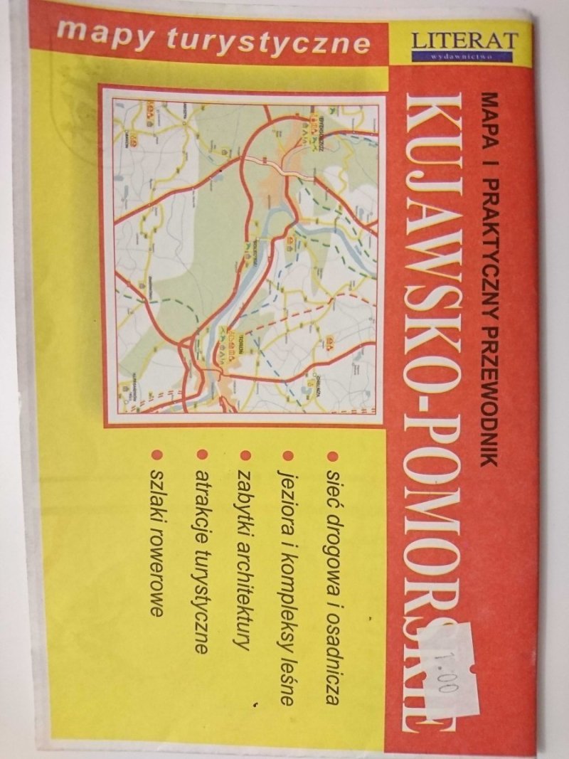 MAPA I PRAKTYCZNY PRZEWODNIK KUJAWSKO-POMORSKIE 