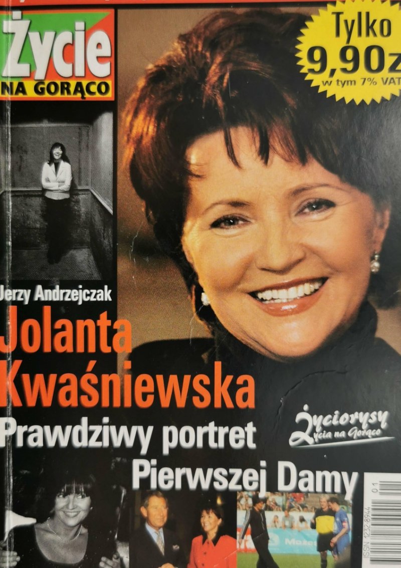 ŻYCIE NA GORĄCO NR 1/2004 JOLANTA KWAŚNIEWSKA - Jerzy Andrzejczak