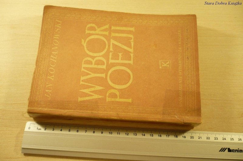 WYBÓR POEZJI - Jan Kochanowski (1946)