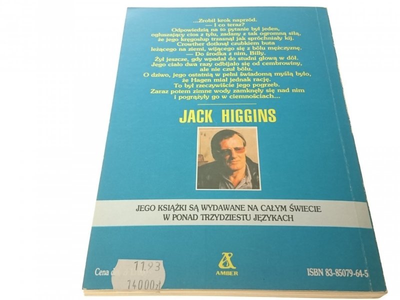 MROCZNA STRONA ULICY - Jack Higgins 1990